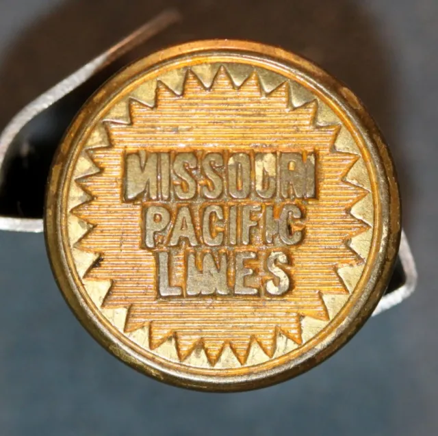 Vintage Railroad Button  - Missouri Pacific Lines
