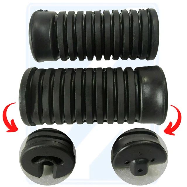 Honda Avant Pied Peg Repos Caoutchouc C50 C70 C90 C100 C102 CM90 Chaly Dax Trail