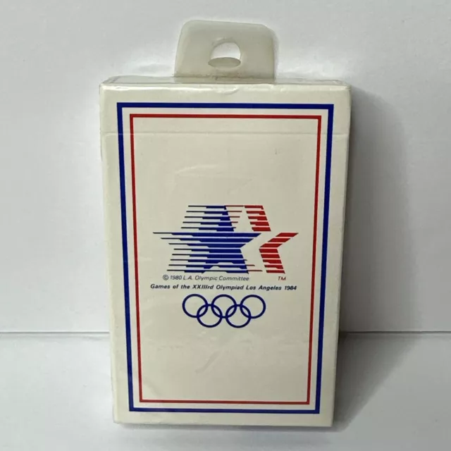 Olympics Playing Cards Vintage 1984 Stars In Motion Los Angeles Sealed