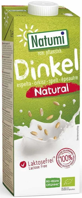 Boissons D'épeautre Alternative Au Lait D'épeautre Bio 1 L - Natumi