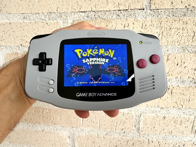 Kit D'écran IPS Rétroéclairé Laminé + Coque Pré-découpée + Batterie Rechargeable Pour Game Boy Advance