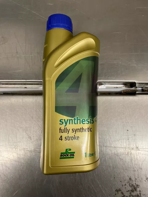 Rock Oil Synthesis 4 Fully Synthetic 5W40 4 Stroke Motorcycle Oil