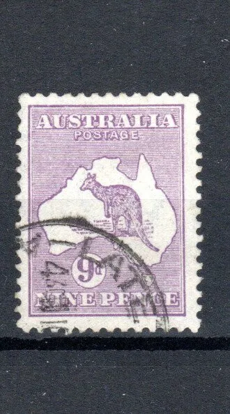 Australia 1915 9d Kangaroo Die II  SG 27 FU CDS