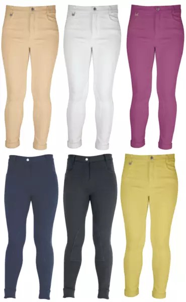 Childrens Jodhpurs CANARY HyPERFORMANCE Melton in 18 One pair only NEW & BAGGED