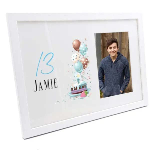 Personalised 16th Birthday Gifts For Him Photo Frame WFM-114