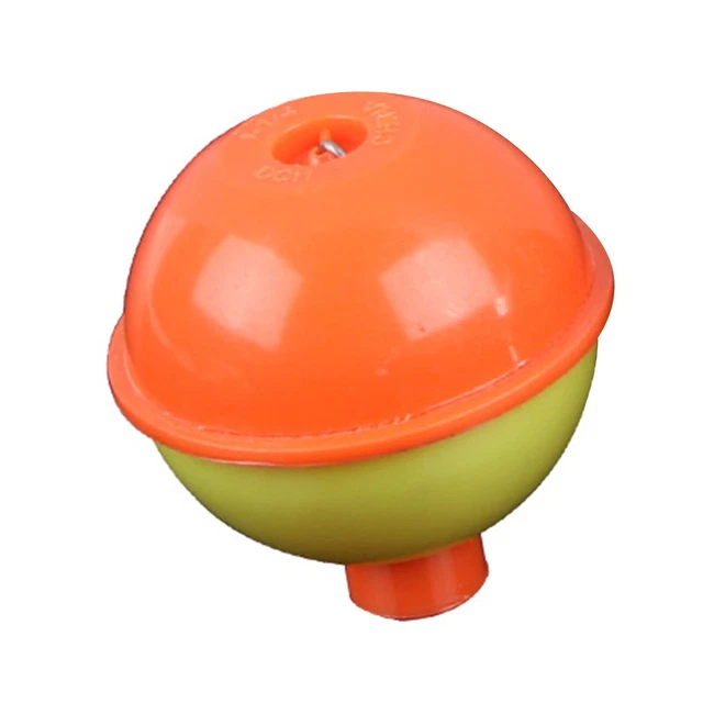 Bobber da pesca Galleggiante, 100 pezzi Pulsante rotondo Galleggiante Kit accessori per attrezzatura da pesca Galleggianti da pesca Indicatore di sciopero Accessorio per attrezzatura da pesca(4