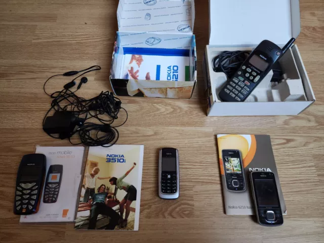 Lot Telephones Portable Nokia