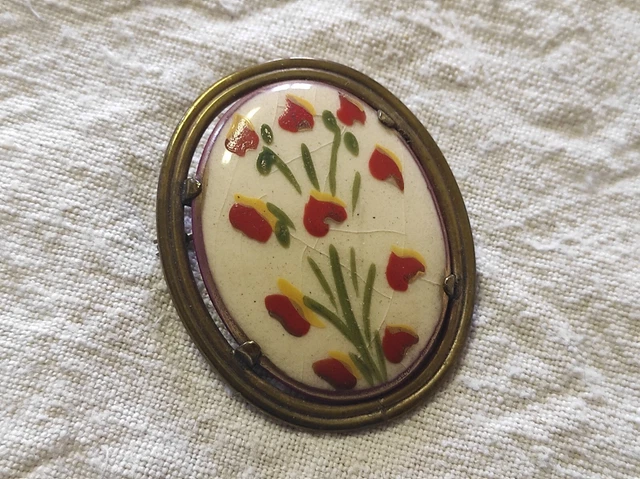 Broche Ancienne En Argent (?)- Belle Pièce De Bijouterie Vintage, Numérotée 128-25/A2-39