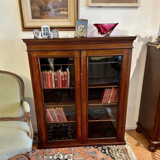 Beautiful Antique Cedar Bookcase. Circa1880