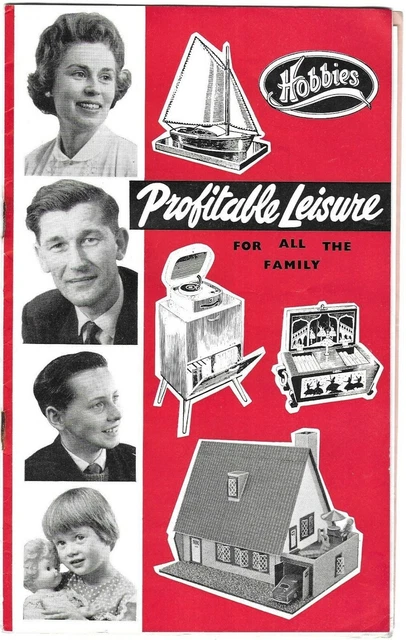 Vintage Hobbies Brochure Catalogue Illustrations Prices Home Decor 1963