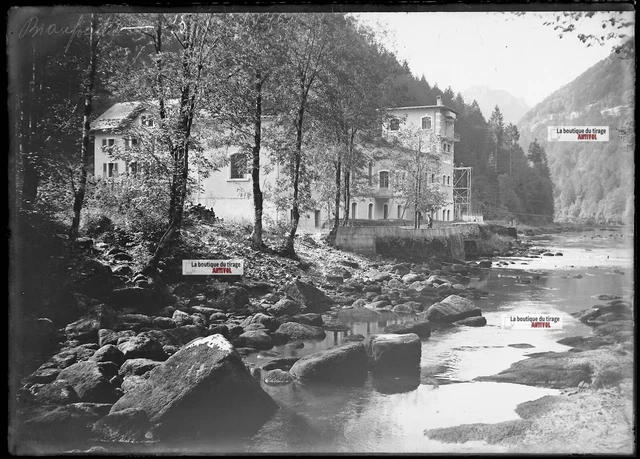 Doubs 13x18cm Lake Biofond Black & White 13x18cm Antique Photo Glass Plate