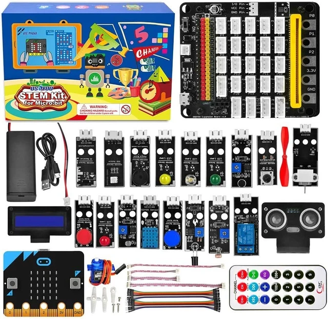 OSOYOO BBC MICRO: BIT Beginner Program/STEM Visual programming kit ...