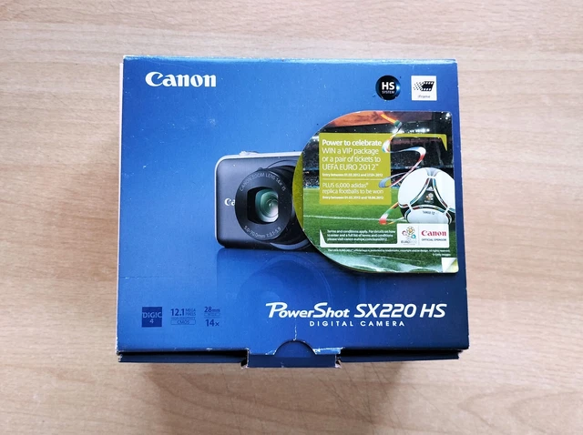 ✅ Fotocamera digitale Canon PowerShot SX220 HS 12,1 megapixel ✅