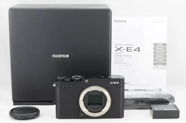 Fujifilm X-E4 Shutter count 100 Top Mint in Box From JP #3719M