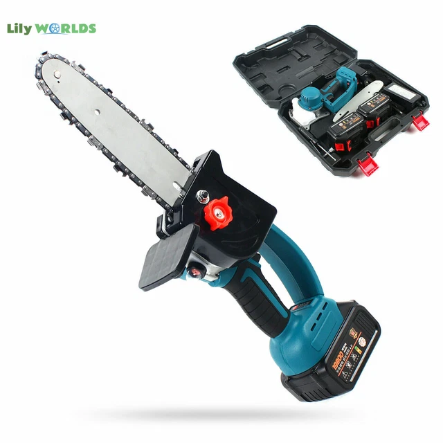 2 Pignoni Per Motosega Elettrica 3/8 Pollici 6 Denti - Compatibili Con Makita DUC254, DUC204, UC4041A (Foro Centrale 9x12mm)