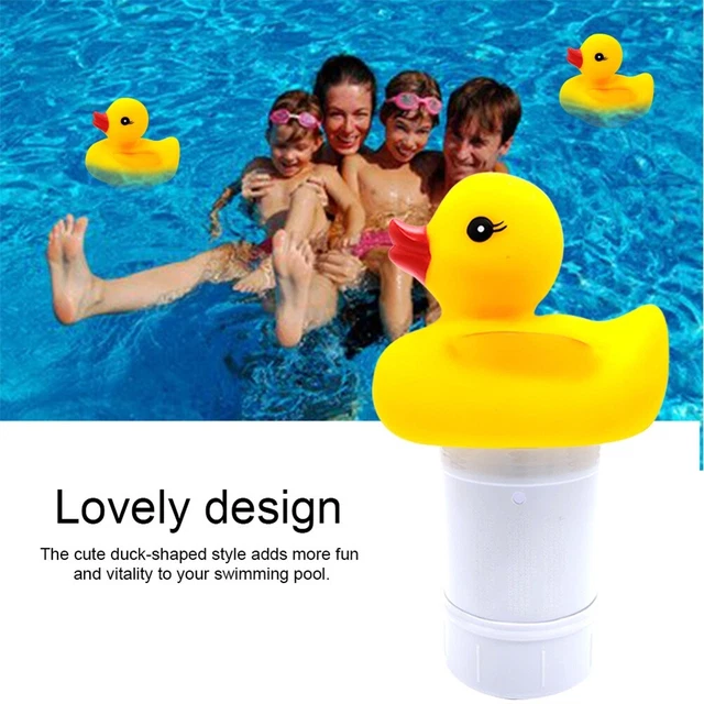 Pool Cleaner Floating Dispenser Lockable Lid For Water Parks