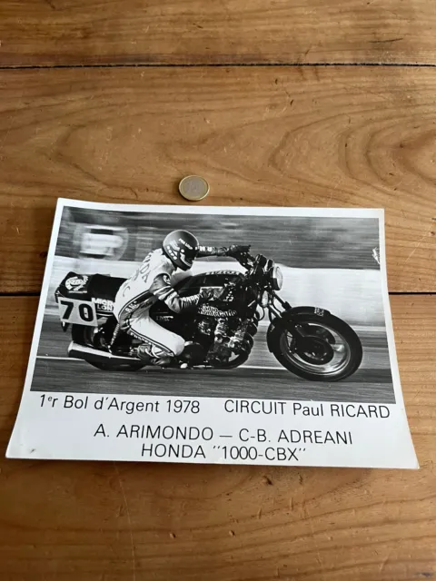 1978 Honda 1000 cbx arimondo adreani 1st Silver Bowl Racing Motorcycle Photo N49