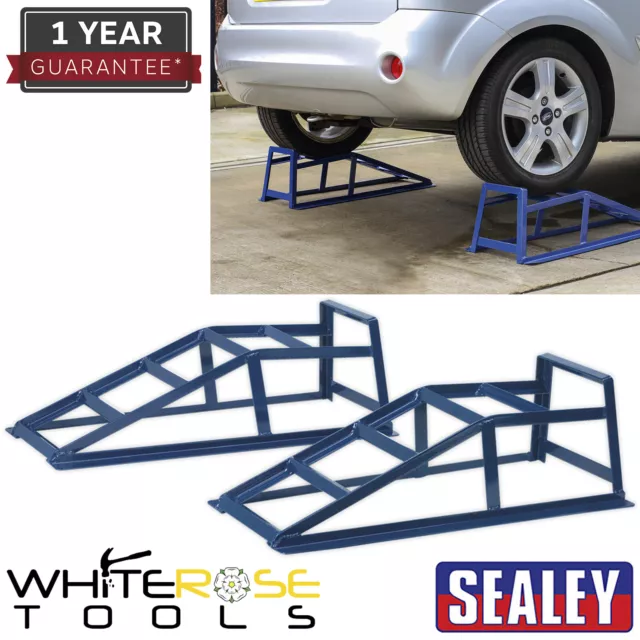 Sealey Car Ramps 1tonne Capacity per Ramp 2tonne Capacity per Pair Lift
