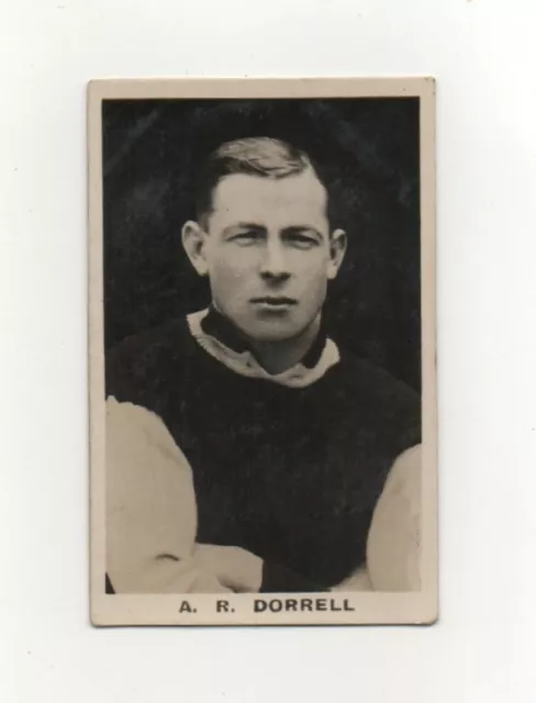 D C Thompson Adventure-Footballers  Signed Real Photos c1930 A R Dorrell A Villa
