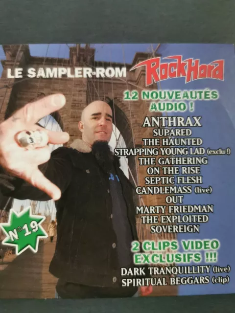 CD Sampler Rock Hard Magazine France Num 19, 2003, Anthrax The Gathering