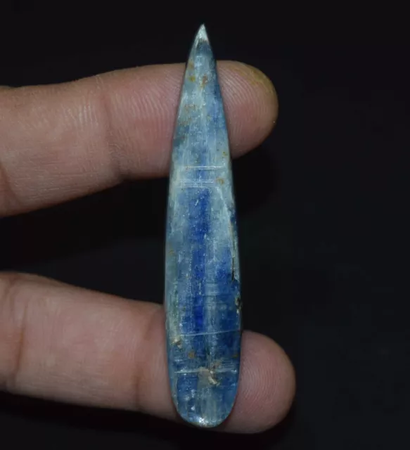 62.15 Cts. 100% Natural Electric Blue Kyanite Pear Cabochon Loose Gemstones