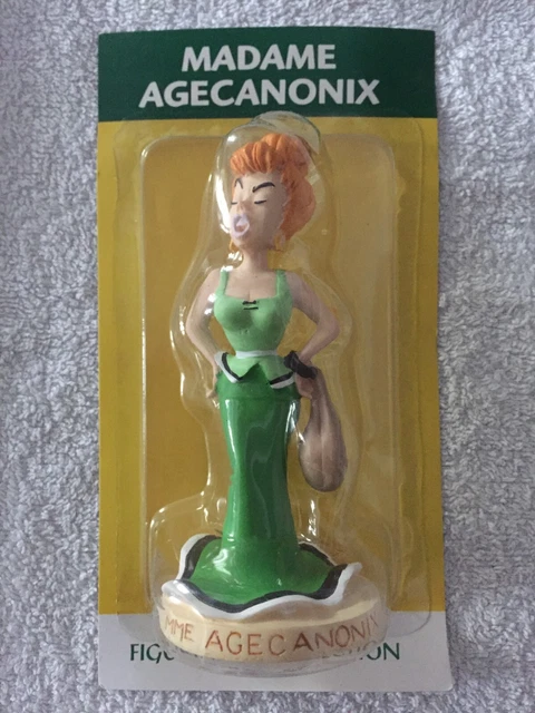 Figurine Asterix Jeux Olympiques Plastoy - Agecanonix, Mixomatos, Claudius Cornedurus