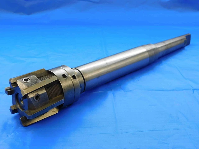 2" Od Hss Adjustable Expansion Reamer Mt3 Shank Spiral 6 Fl 2.0 2.0000