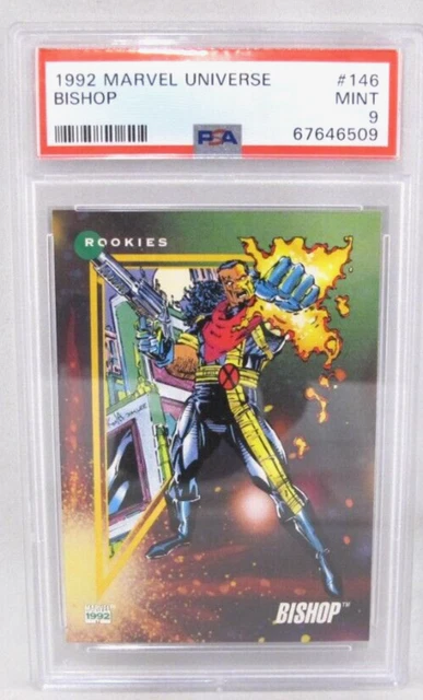 1992 Impel Marvel Universe Series III Rookies Bishop #146 PSA 9 MINT