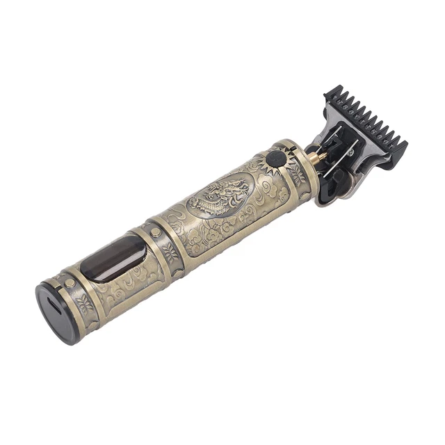 Camp Hair Trimmer Professional Portable Rechargeable Hair Clipper With LCD