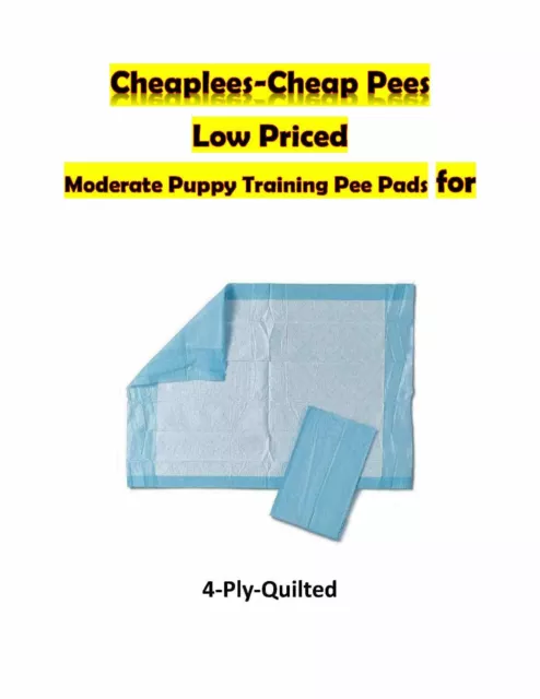 Xtra Absorb 150-23x36" Low Cost Quilted 4-Layer Puppy Dog Training Pad/Underpads