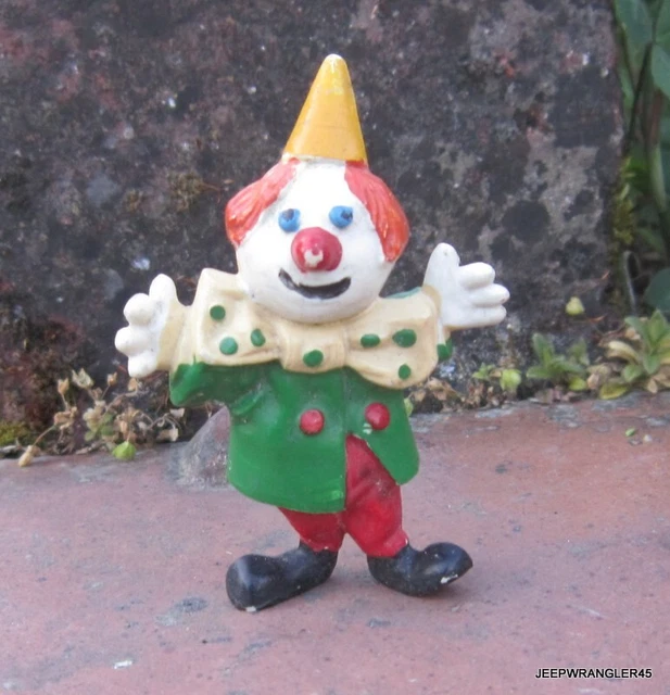 Figurine Ancienne Kiri Le Clown Pipelette - PVC - Vintage - Collection BD