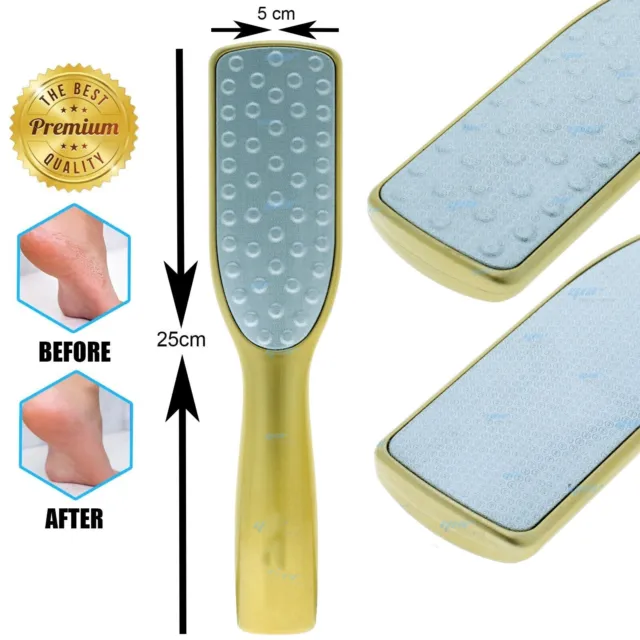 Scrubber rimozione calli file rasp piedi pelle ruvida su due lati pedicure