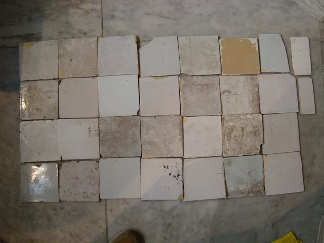 set  18h/19th century delft  dutch white  tiles ,witjes (30)
