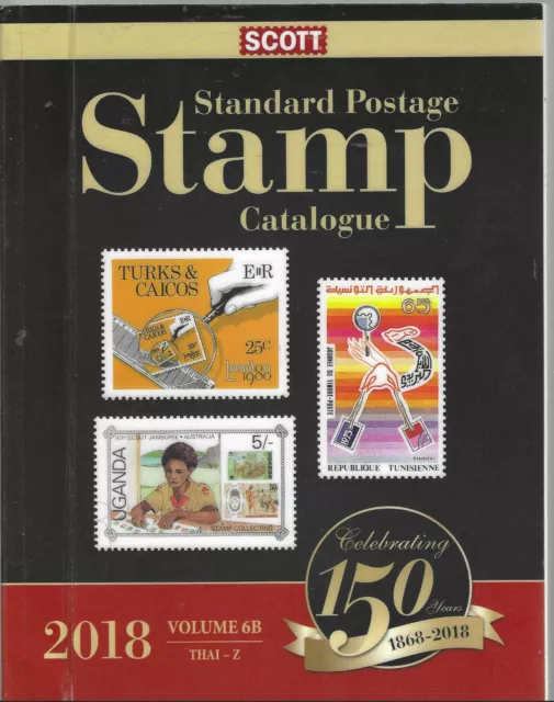 2018 Scott Standard Postage Catalog Volume 6B