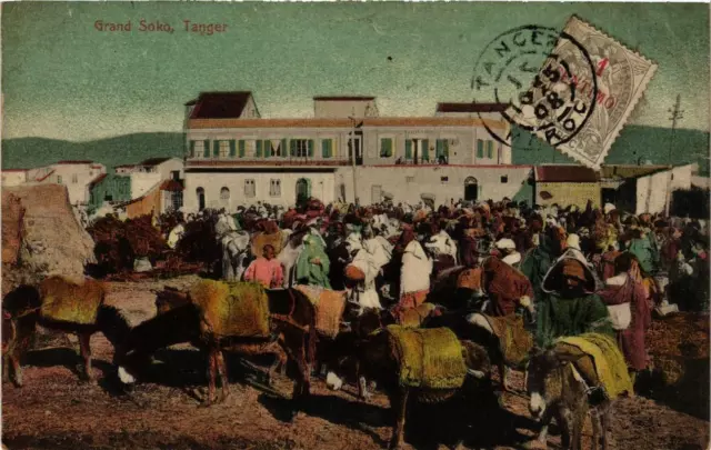 CPA AK TANGER Grand Soko MAROC (688821)