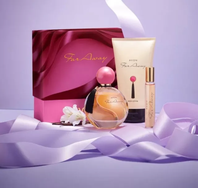 AVON FAR AWAY Perfume Gift Set new 18.95 PicClick UK