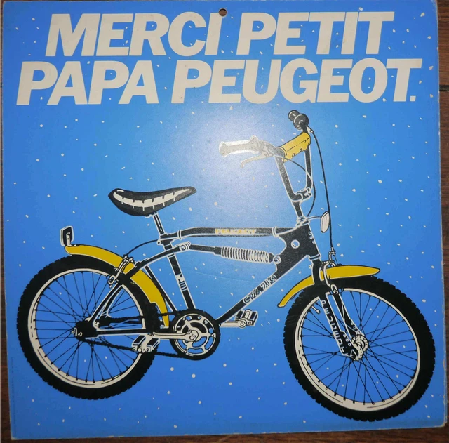 Autocollants Repro Vintage Peugeot CPX 601 BMX - Décalcomanies Pour Restauration Vélo