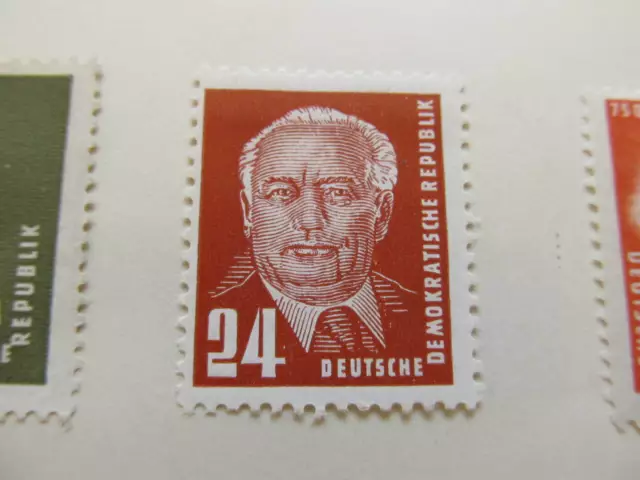 DDR Germany Democratic Republic 1952-53 Wmk DDR 24pf fine mh* stamp A11P6F26