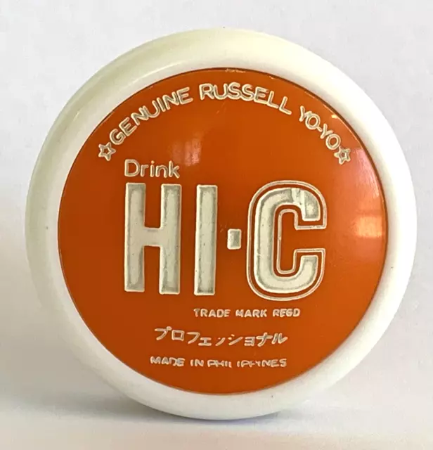 Genuine 70's Coca-Cola Russell PROFESSIONAL Drink "HI-C" YO-YO - NEW OLD STOCK 2