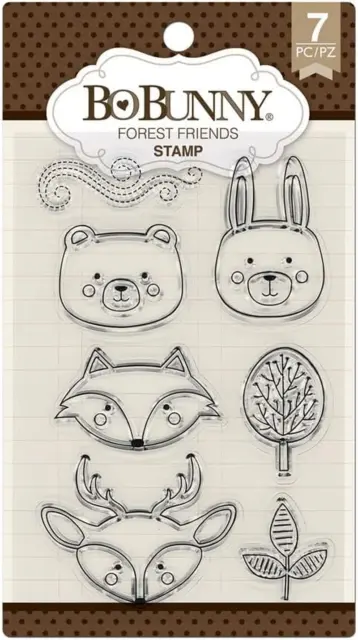 Forest Friends Stamp, Multicolor