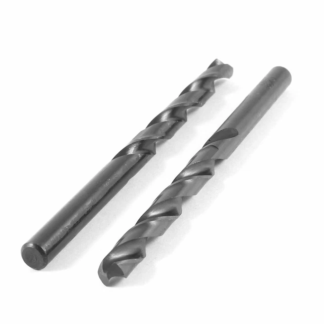 2pc tige droite 6,2mm Point division Astuce FRAISE HSS Peu