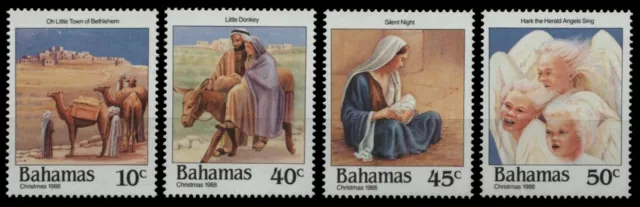 Bahamas 1988 - Mi-Nr. 686-689 ** - MNH - Weihnachten / X-mas