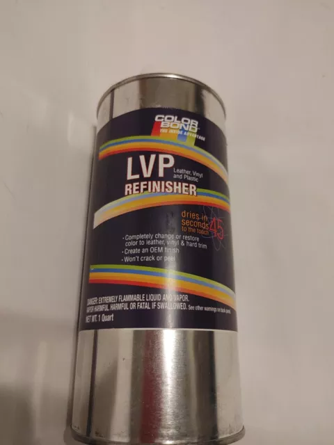 ColorBond (119) Ford Black LVP Leather Vinyl & Hard Plastic Refinisher  Spray