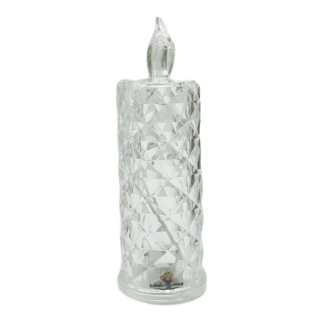 Candela Di Preghiera Senza Fiamma A LED - Per Devozione, Meditazione E Decorazione - 18,3x6,3 Cm - Alimentata A Batteria