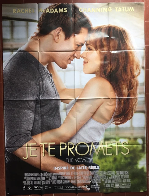 AFFICHE JE TE PROMETS The Vow RACHEL McADAMS Channing Tatum 120x160cm ...