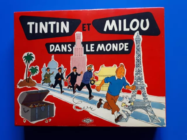 Jeu de societé- Tintin dans le monde ttbe