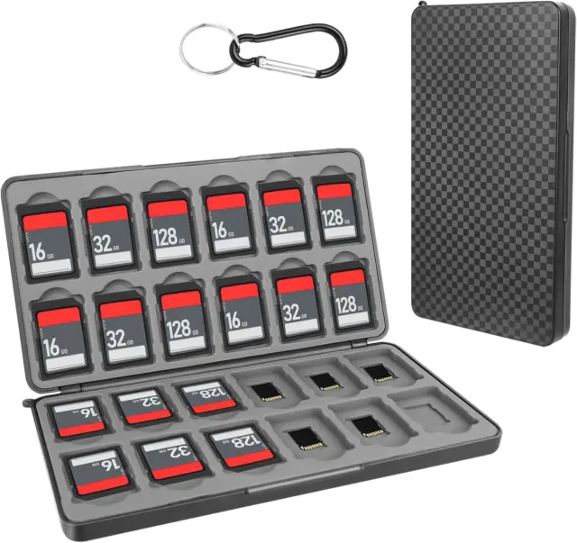 Speicherkarten Tasche Speicherkarten Etui Für SD Und Micro SD Karten Aufbewahrun