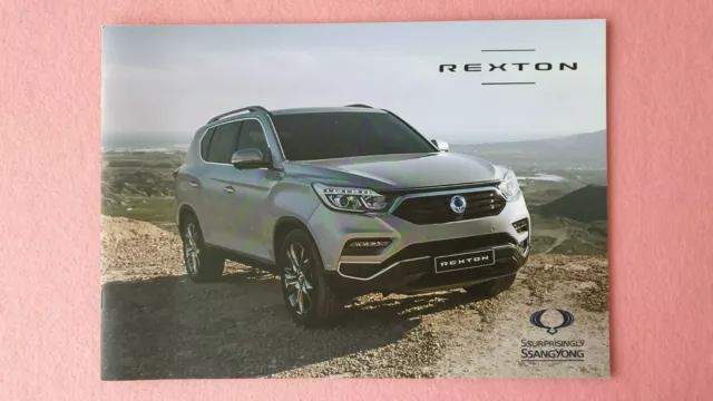 Ssangyong Rexton 2.2 EX ELX Ultimate car brochure sales catalogue MINT B