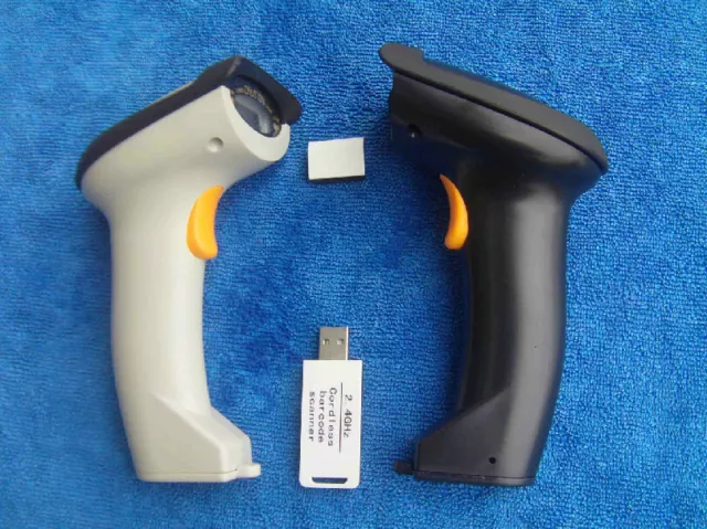 2.4G USB Wireless Handheld Visible Laser Barcode Bar Code Scanner Reader