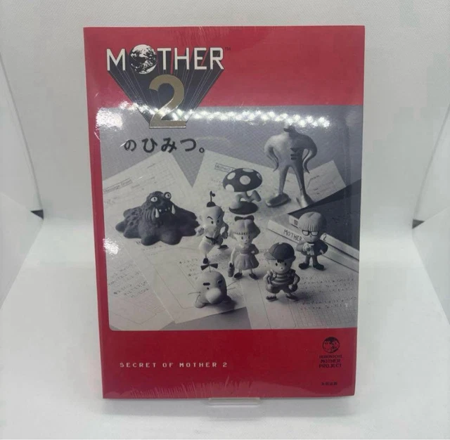MOTHER 2 SECRET Book Limited Edition Poster Nintendo 30th